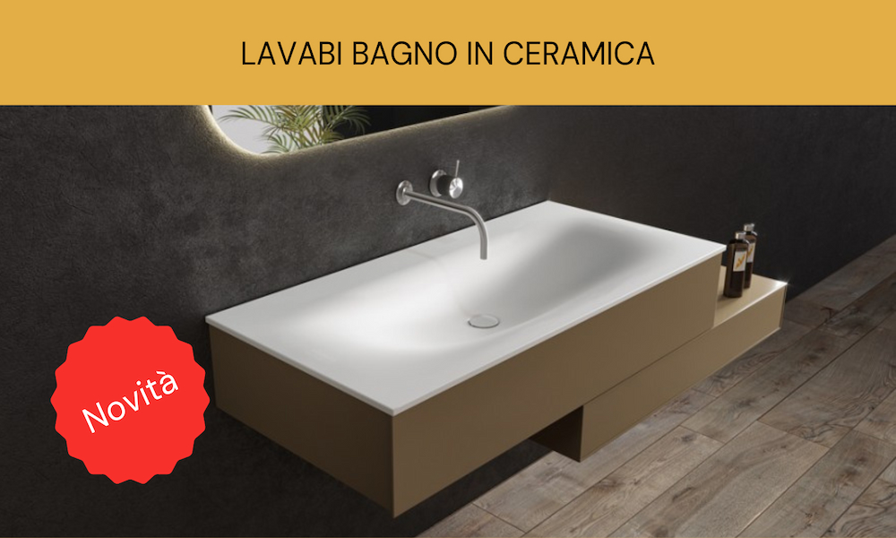 Nuovi lavabi d'appoggio in ceramica superior