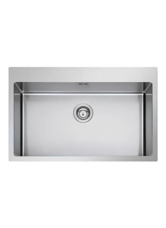 APELL SZ76FBC   1 VASCA RETTANG. - ACCIAIO INOX - 77X51