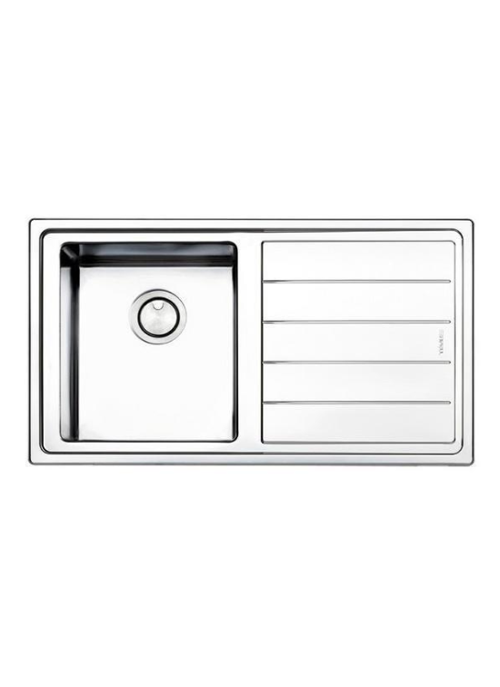 APELL  LNP861IRBC LAVELLO INOX 86 X 50  VASCA A SINISTRA