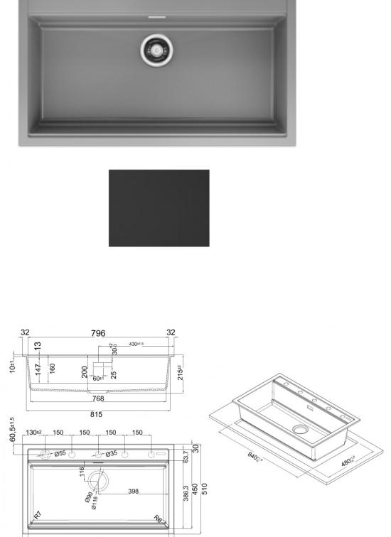 APELL PTNG86GB - VASCONE INC. 86x50 - BLACK