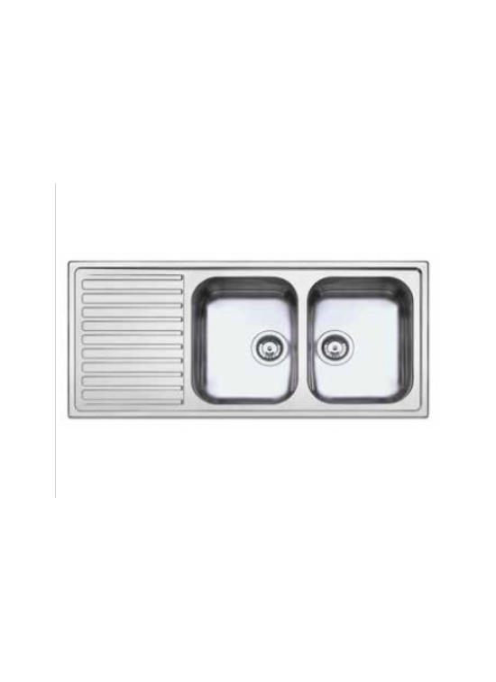 APELL AV116ILBC  LAVELLO INCASSO STANDARD CM 116 X 50 VASCHE A DESTRA