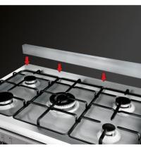 GLEMGAS  A855GI CUCINA LIBERA INSTALLAZIONE INOX CM 80 X 50 - 2 - Gallery