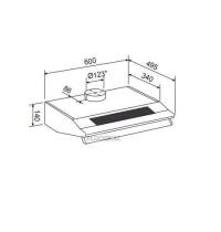 GLEMGAS GHC 631IX CAPPA SOTTOPENSILE CM.60 INOX - 1 - Gallery