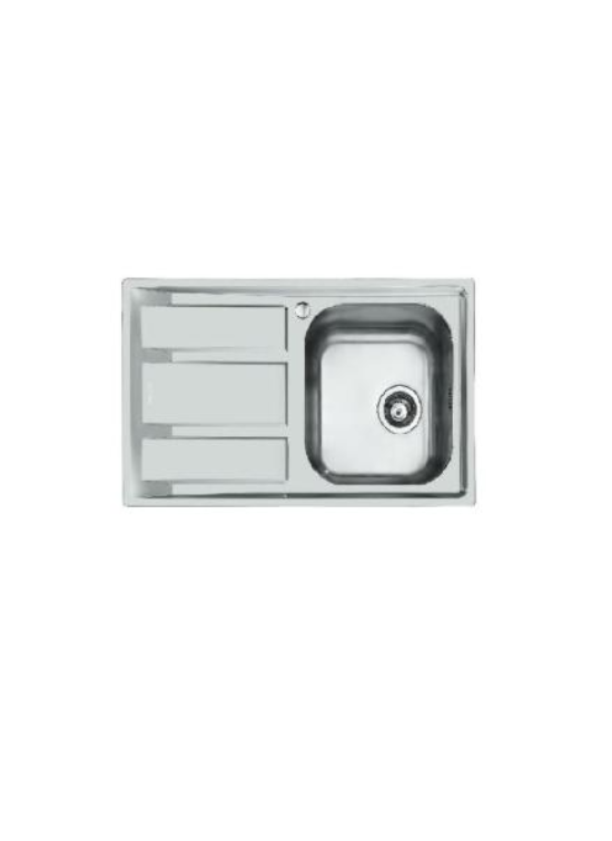 FOSTER FM1971561 lavello 86X50 EXPO 1 vasca DX gocciolatoio SX INOX