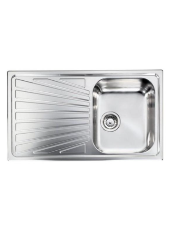CM LAVELLI CM 011443D - LAVELLO DA INCASSO COMETA - INOX SATINATO - 86x50