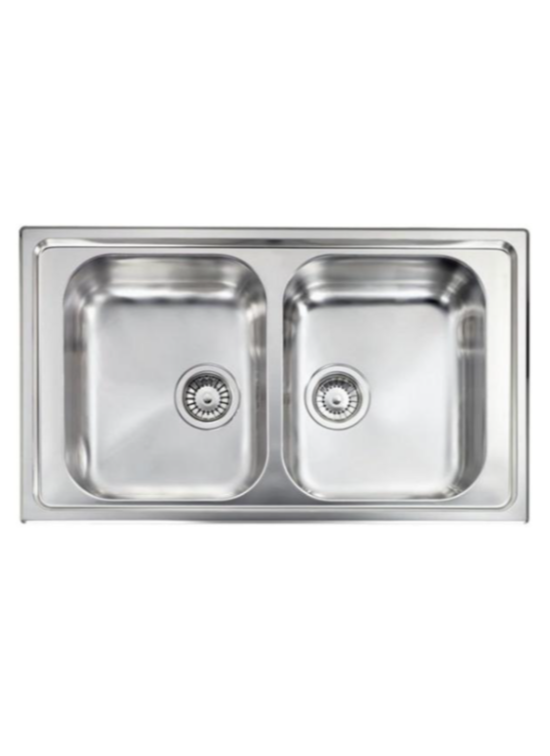CM LAVELLI 011444 - LAVELLO DA INCASSO COMETA - INOX SATINATO - 86x50