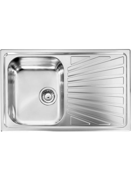 CM LAVELLI 011441.S1.01.2016 - LAVELLO DA INCASSO COMETA - INOX SATINATO - 79x50