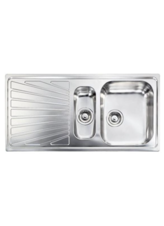 CM LAVELLI 011445D - LAVELLO DA INCASSO COMETA - INOX SATINATO - 100x50