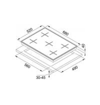 FRANKE FHNS7054GTCCBK 106.0490.102  PIANO COTTURA 5 FUOCHI - 1 - Gallery