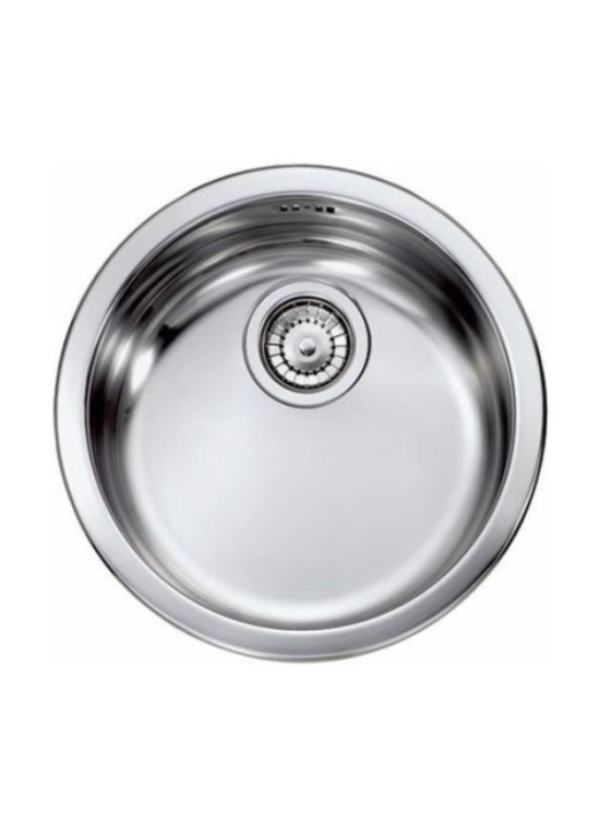 CM LAVELLI 011949X - LAVELLO DA INCASSO CINZIA TONDO - 43.5 CM - INOX SATINATO