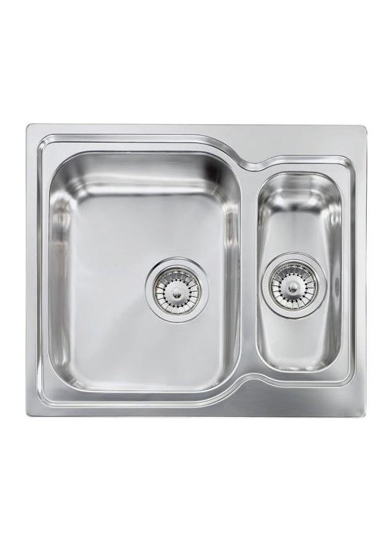 CM - MATICO  LAVELLO  - 1V+1/2 CM 58x50 INOX
