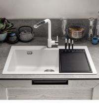 SCHOCK SCHSIGN100A84  VASCONE 79X50 XL BIANCO PURO - 1 - Gallery