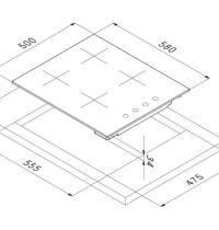 Piano cottura Smalvic - PI-NC63 4G VS - 60cm. - 1 - Gallery