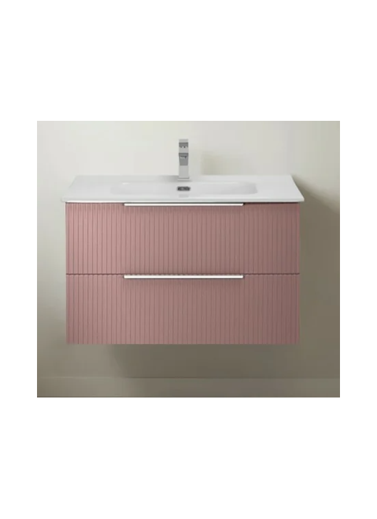MOBILE BAGNO PARIGI in kit ROSA CM 80