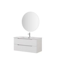 MOBILE BAGNO VIENNA BIANCO CANNETTATO CM 80 - 5 - Gallery