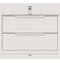 MOBILE BAGNO VIENNA ROVERE CANNETTATO CM 80 - 2 - Gallery