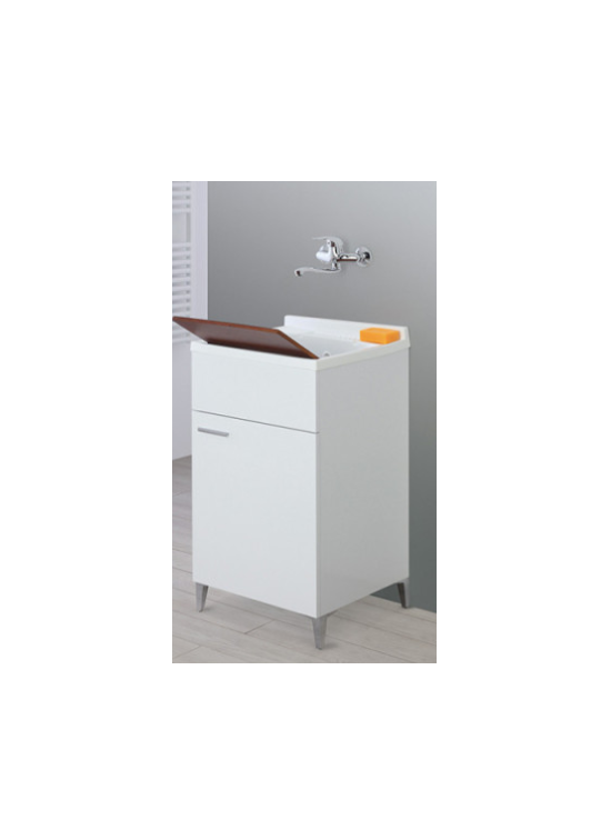 LAVATOIO VELA cm 50 bianco lucido