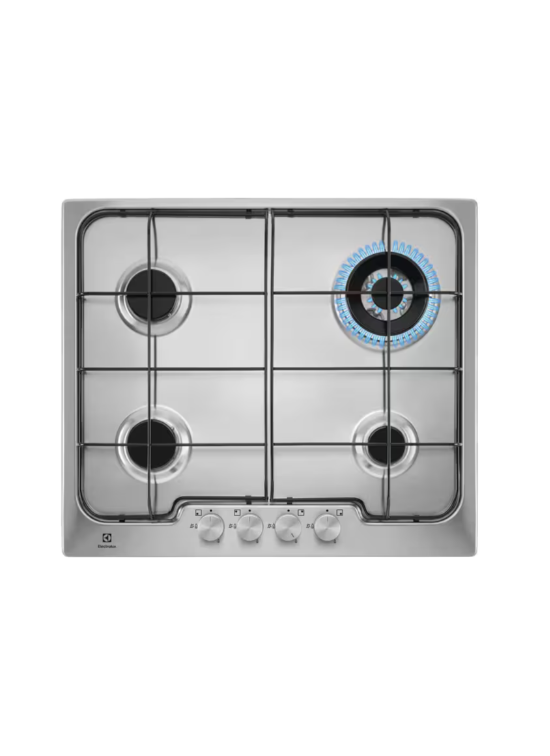 ELECTROLUX PX640UV - PIANO COTT. DA INCASSO A GAS - 4 ZONE COTT. - INOX