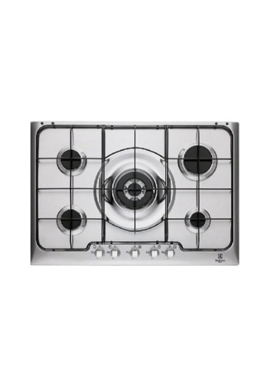 ELECTROLUX PX750UV - PIANO COTT. DA INCASSO A GAS - 5 ZONE COTT. - ACCIAIO INOX