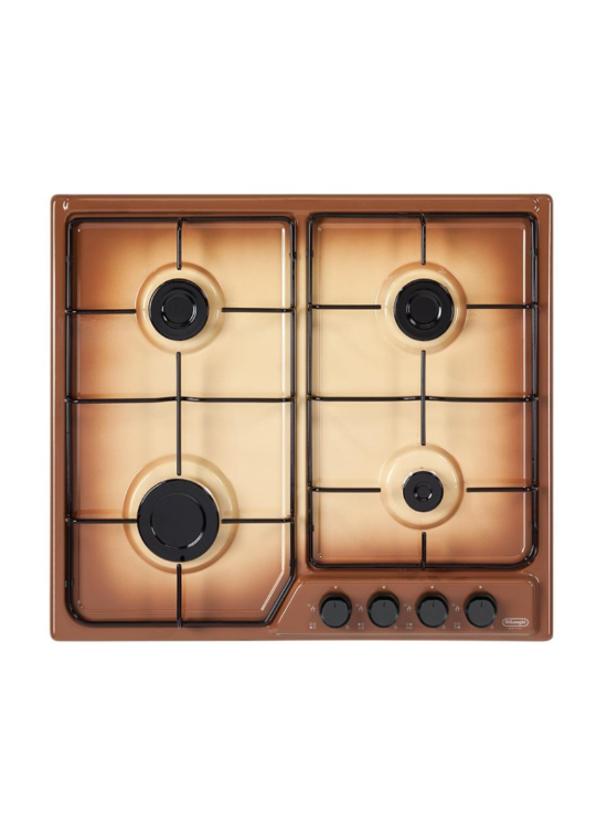 DE LONGHI YTF46ASV PIANO COTTURA CM 60  COLORE TERRA DI FRANCIA