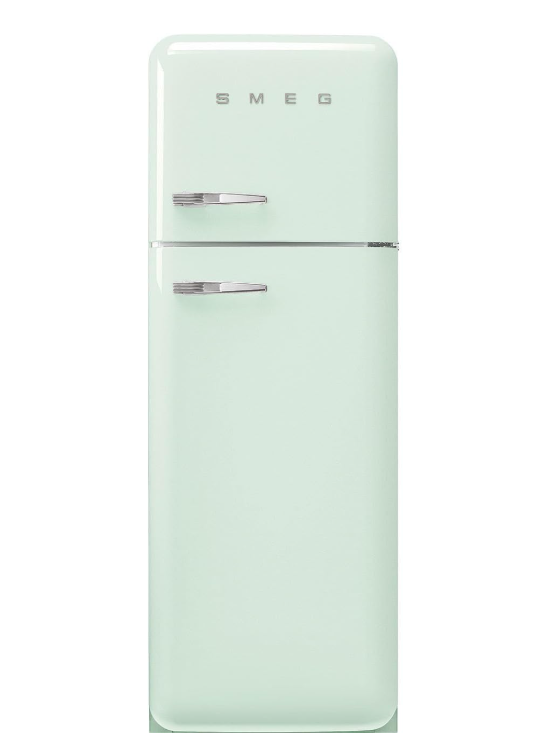 SMEG FAB30RPG5 - FRIGO D. PORTA A L. INSTALL - VERDE PASTELLO - 222L+72L - CL:
