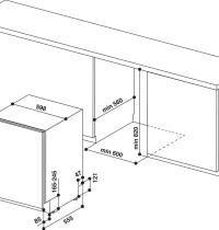 INDESIT DIE2B19 CLASSE F  LAVASTOVIGLIE INCASSO SCOMPARSA TOTALE CM 60 13 COPERTI - 6 - Gallery