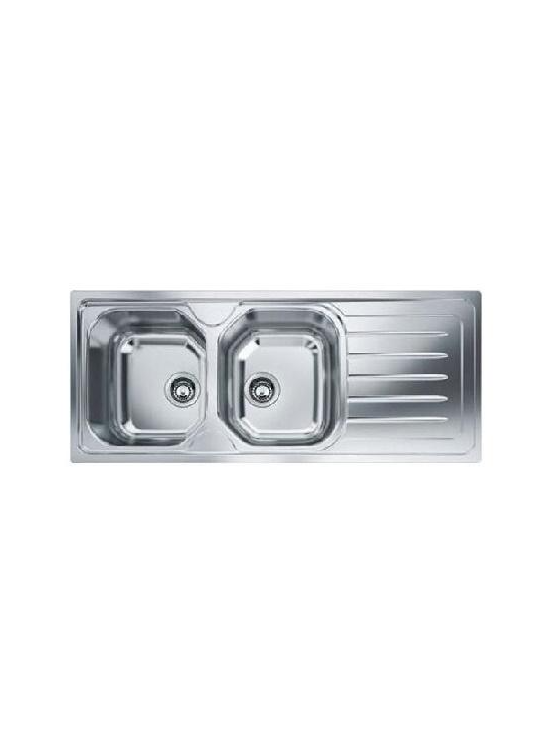 FRANKE OLX621 LAVELLO 116X50 2V+GOCC INOX SATINATO  101.0180.200