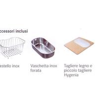 FRANKE   ACG610-NA 114.0184.377  9889964 VASCA UNICA COMPLETA DI ACCESSORI - 1 - Gallery