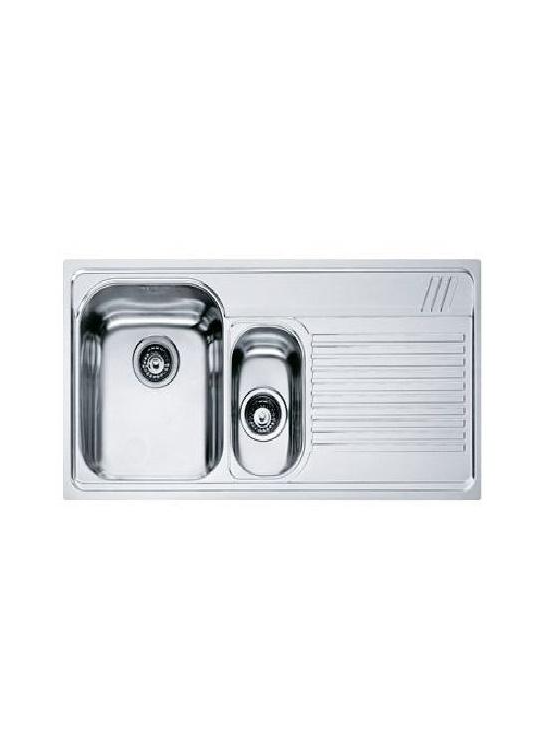 FRANKE AMX651 LAVELLO 100X50 1VSX +1/2 +GOCC.DX  INOX  101.0022.379