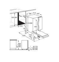 ELECTROLUX ESL5213LO - LAVASTOVIGLIE DA INCASSO - TECNOL. AIRDRY - 13 COP. - 5 PROGR. - CL: