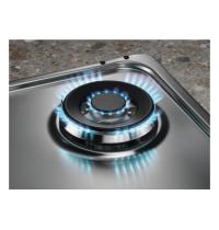 ELECTROLUX KGS7564SX - PIANO COTT. A GAS DA INCASSO C/ 5 ZONE COTT. - ACCIAIO INOX - GRIGLIE SMALTATE - 3 - Gallery