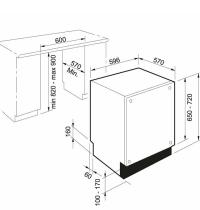 FRANKE  FDW614E5PE LAVASTOVIGLIE AD INCASSO CM 60 - 1 - Gallery