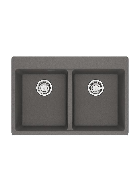 FRANKE MRG620 LAVELLO 76X50 2 VASCHE STONEGREY  114.0661.692