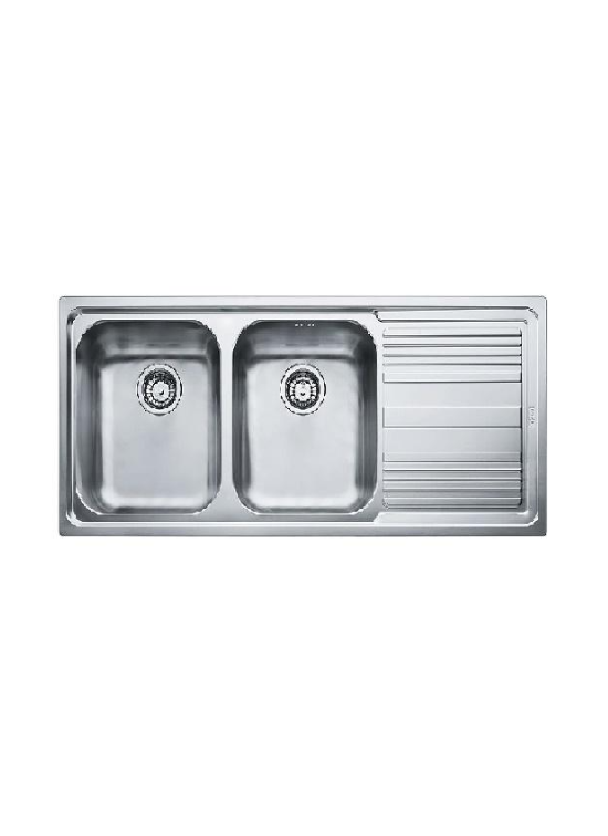 FRANKE LLX621 LAVELLO 116X50 2VASCHE SX     SERIE LOGICA LINE     1010085849