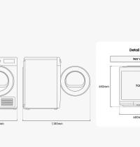 SAMSUNG DV90DG52A0AHET ASCIUGATRICE 9 KG CLASSE C POMPA DI CALORE - 1 - Gallery