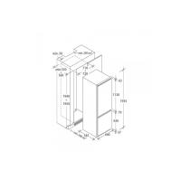 CANDY CBT7719FW - FRIGO COMBI DA INCASSO CON LARGHEZZA 69 CM - 5 - Gallery