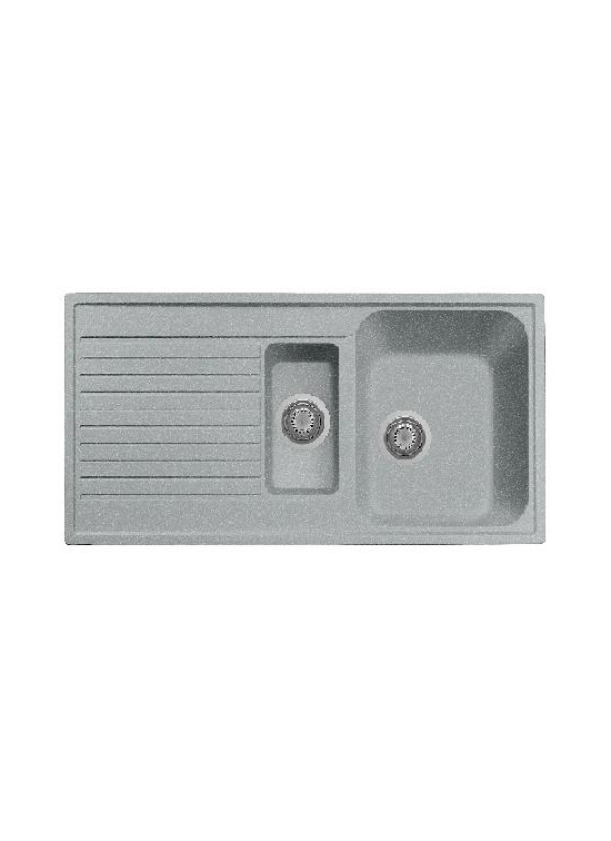PLADOS ATLANTIC  PL0991 UM 41 LAVELLO 99X50 1V 1/2  COLORE ALLUMINIO