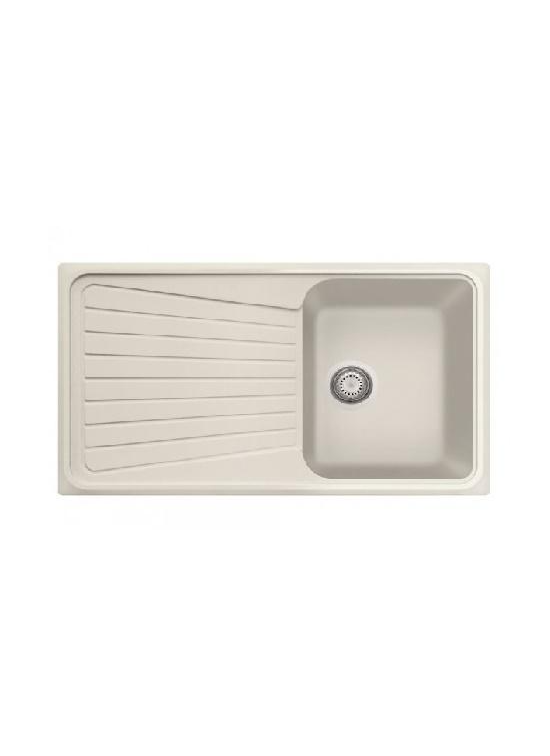 PLADOS  SP 0861 UQ 01  LAVELLO 86X50 1 VASCA BIANCO
