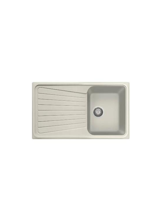 PLADOS SPAZIO SP0791 87 1 VASCA +GOCCIOLATOIO  CM 79 X 50 BIANCO ANTICO 87