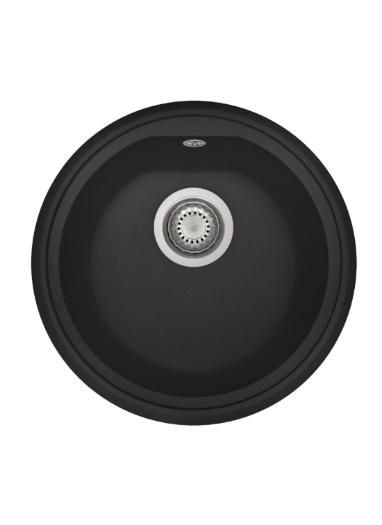 PLADOS  PL4351 GRIGIO ANTRACITE  ATLANTIC  LAVELLO TONDO DIAMETRO 43.5 CM BASE DA CM 40/45