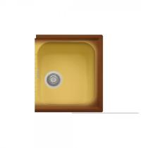 PLADOS HR4321 66 VASCA SINGOLA CM 43 X 50 COLORE TERRA DI FRANCIA - 2 - Gallery
