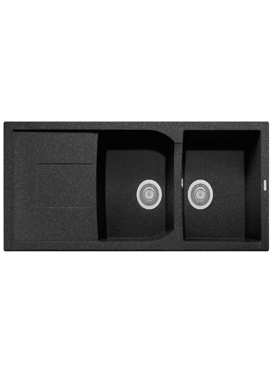 Lavello Plados - mod.Corax cm.116x50- CX1162- nero ebony 95