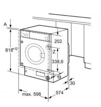 BOSCH WIW24342EU LAVATRICE DA INCASSO SCOMPARSA TOTALE 8 KG 1200 GIRI CLASSE C - 3 - Gallery