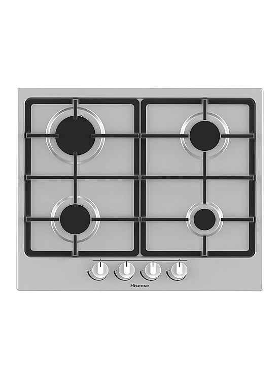 HISENSE GM643XF PIANO COTTURA 60CM 4 FUOCHI A GAS INOX