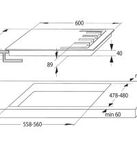 HISENSE GM643XF PIANO COTTURA 60CM 4 FUOCHI A GAS INOX - 1 - Gallery