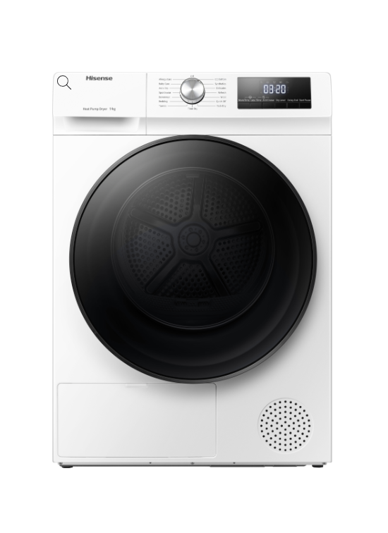HISENSE DHQA902U ASCIUGATRICE 9 KG POMPA DI CALORE CLASSE D  MOTORE INVERTER
