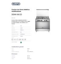 DE LONGHI  DEMX96 ED  CUCINA 90X60 FORNO ELETTRICO - 4 - Gallery