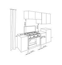 DE LONGHI SGGW854NED  CUCINA CON PORTABOMBOLA BIANCA 86 X 50 - 1 - Gallery