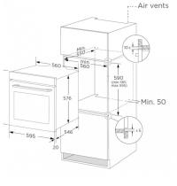 MIDEA MBO7NM30E4-BK Forno multifunzione NERO cm 60 - 1 - Gallery