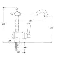 CROLLA 800VA MISCELATORE VECCHIO ARGENTO - 1 - Gallery